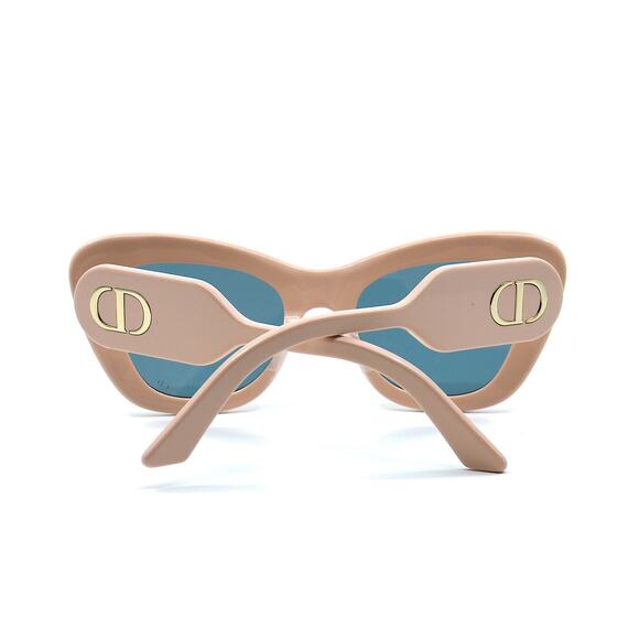 NEW DIOR DIORBOBBY B1U POWDER PINK BLUE WOMEN AUTHENTIC SUNGLASSES - Picture 10 of 13
